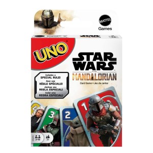 Star Wars The Mandalorian UNO Card Game box